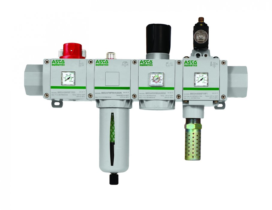 Save on energy consumption and cost with the new range of air preparation products from Emerson
